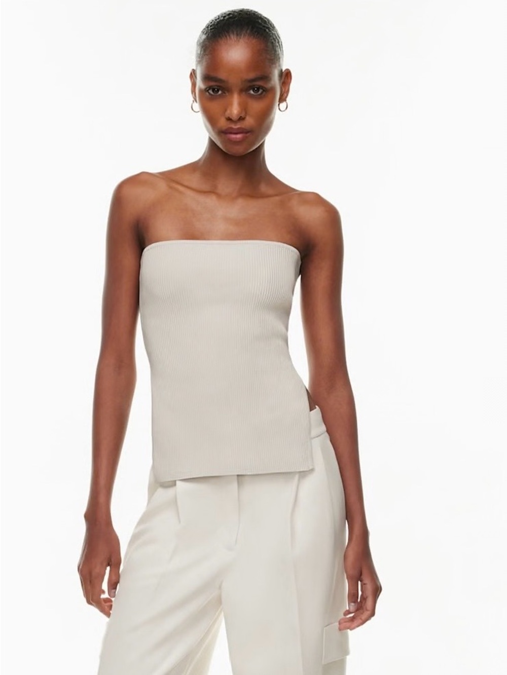 Aritzia - Babaton Sculpt Knit Savvy Tube Top
